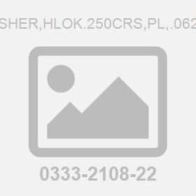 Washer,Hlok.250Crs,Pl,.062 Th